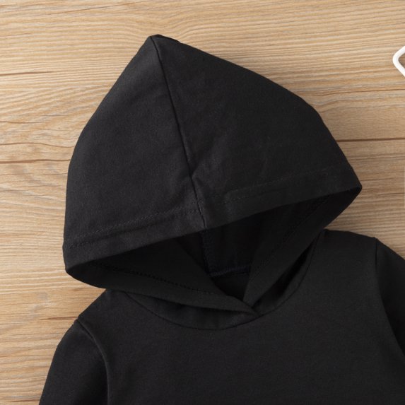 Vedolay Girls Sets Little Girl Outfits Off Shoulder Ruffles Prints T Shirt Tops and Pants Set,Black 12-18 Months