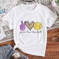 thumbnail image 1 of Vedolay Girls Short Sleeve Top Casual Girls Puff Short Sleeve T-Shirts Summer Square Neck Tops Casual Loose Fit Basic Tees,Purple 9-10 Years, 1 of 5