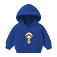 thumbnail image 1 of Vedolay Girls Sweatshirts Pullover Sweatshirt Tops Fall Outfit Casual Clothes Casual Hoodies Blue,90, 1 of 3