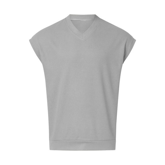 Vedolay Going Out Tops Men's Muscle Tank - Paint Men's Sleeveless T-Shirt - Printed Tank,Gray XL