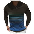 thumbnail image 1 of Vedolay Golf Polos for Men 2023 Men's and Big Men's Long Sleeve Polo Shirt Blue,L, 1 of 4