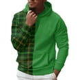 thumbnail image 1 of Vedolay Hoodie for Men 2023 Half Zip Cropped Pullover Sweatshirts Green,L, 1 of 4