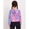 thumbnail image 1 of Vedolay Hoodies for Girl Kid Girl Tie Dye Hoodies Long Sleeve Crew Neck Pulllover Top,C 6-7 Years, 1 of 5