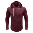 thumbnail image 1 of Vedolay Hoodies for Men 2023 Puffed Sleeved Printed Long Sleeve Crew Neck Active Wear T-Shirt ,2XL, 1 of 5