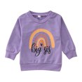 thumbnail image 1 of Vedolay Hoodies for Teen Girls Baby Boys Hooded Outerwear Warm Winter Coat Outwear Clothes Purple,120, 1 of 5