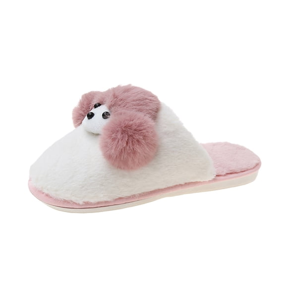 Vedolay House Slippers Cozy Home Slippers Winter House Shoes Indoor Outdoor Red,41