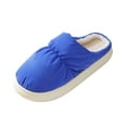 thumbnail image 1 of Vedolay House Slippers Fashion Cartoon Shoes Warmth for Indoor Outdoor Blue,41, 1 of 5