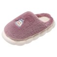 thumbnail image 1 of Vedolay Indoor Slippers Winter Indoor Outdoor Slippers Plush House Shoes Purple,37, 1 of 5