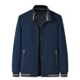 thumbnail image 1 of Vedolay Jacket Coat Button Down Soft Long Sleeve Lightweight Ribbed Shrug Dark Blue,XL, 1 of 5