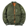 thumbnail image 1 of Vedolay Jacket Coat Fashion Casual Autumn Thick Hooded Jacket Green,4XL, 1 of 3