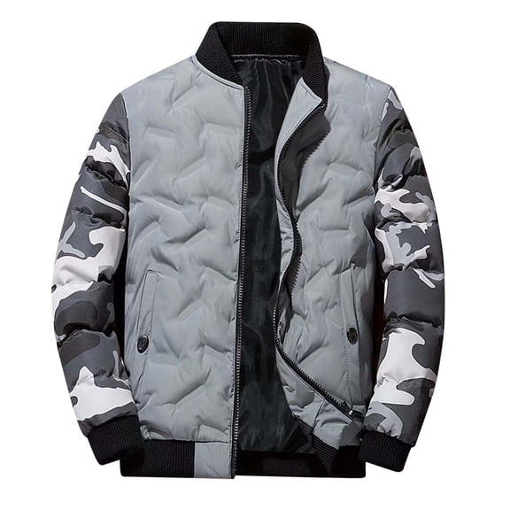 Vedolay Jacket Coat Knee Length Jacket Top Coat Blend Overcoat Clothes Grey,XL