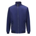 thumbnail image 1 of Vedolay Jacket Coat Long Sleeve Top Casual Solid Open Front Jacket Blue,3XL, 1 of 4