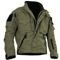 thumbnail image 1 of Vedolay Jacket for Men 2023 Casual Work Long Sleeves Light Jacket Green,M, 1 of 2