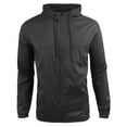 thumbnail image 1 of Vedolay Jacket for Men Fashion Casual Autumn and Winter Thick Hooded Jacket Black,L, 1 of 4