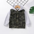 thumbnail image 1 of Vedolay Jackets Boys Autumn Winter Jacket Hooded Fashion Warm Windbreaker Jacket,Camouflage 3-4 Years, 1 of 5