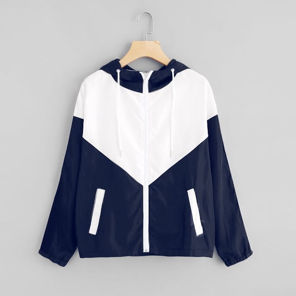 Vedolay Jackets Women's Button Down Long Sleeve Casual Jacket Coat With Pockets,Blue L