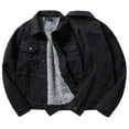thumbnail image 1 of Vedolay Jackets for Men 2023 Fall Coat Cardigan Outerwear Jacket Black,5XL, 1 of 5