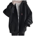 thumbnail image 1 of Vedolay Jackets for Men 2023 Fall Coat Cardigan Outerwear Jacket Black,XL, 1 of 4
