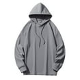 thumbnail image 1 of Vedolay Jackets for Men 2023 Lightweight Baggy Sweatshirts Stylish Blouses Tunic Tops Gray,XL, 1 of 4