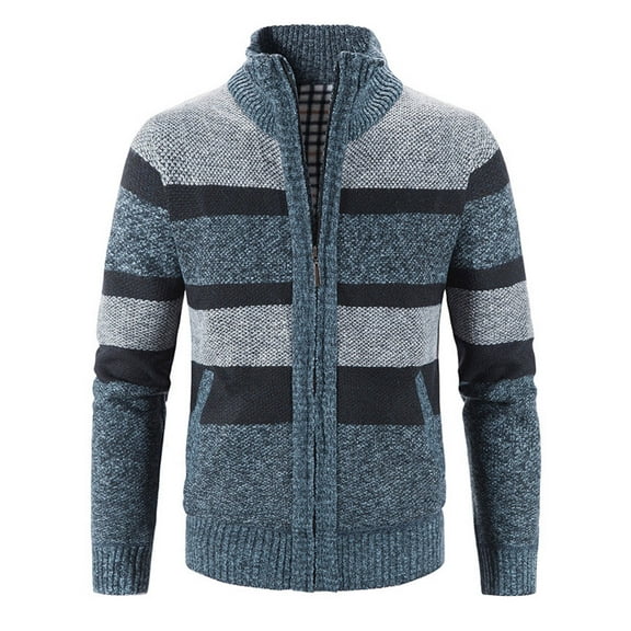 Vedolay Jackets for Men Business Work Winter Fall Coat Fashion Fall Coat 2023 Blue,M