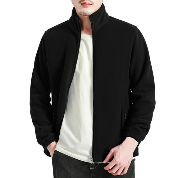 Vedolay Jackets for Men Floral Print Jacket Coat Open Front Fall Coat Black,3XL