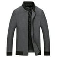 thumbnail image 1 of Vedolay Jackets for Men Long Sleeve Button Down Blazer Jacket Coat Outwear Clothes Grey,4XL, 1 of 4