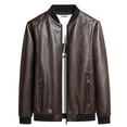 thumbnail image 1 of Vedolay Jackets for Men Long Sleeve Open Front Draped Blazer Jacket Coffee,2XL, 1 of 3