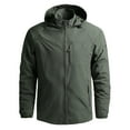 thumbnail image 1 of Vedolay Jackets for Men Slim Casual Jacket Coat Top Outwear Army Green,2XL, 1 of 4