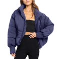thumbnail image 1 of Vedolay Jackets for Women 2023 Business Casual Fall Coat Work Winter Coats Navy,L, 1 of 4