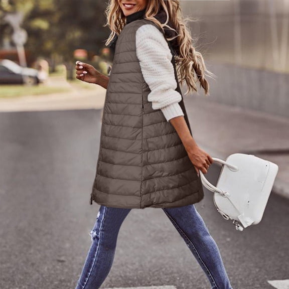Vedolay Jackets for Women Jackets for Women Casual Open Front Long Sleeve Fashion Lightweight Jacket,Khaki M