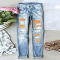 thumbnail image 1 of Vedolay Jeans for Women High Waisted Wide Leg Jeans Baggy Casual Denim Pants,Orange L, 1 of 3