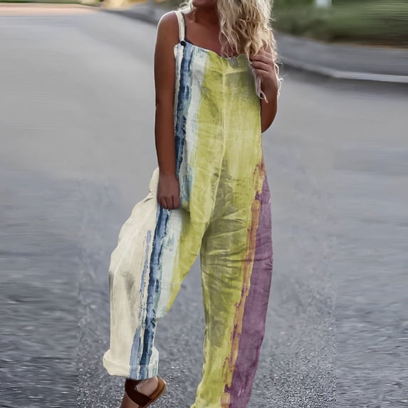 Vedolay Jumpsuits For Women Women's Long Sleeves Turtleneck Zip Closure One Piece Bodycon Jumpsuit Playsuit,Yellow S