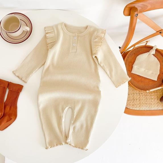 Vedolay Jumpsuits for Boys Fashion Romper Fall Lace Long Sleeve Crewneck Casual Long Pants Jumpsuits,A 2-3 Years