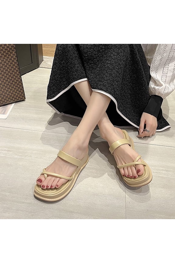 Keen Sandals for Women Sandals for Women Summer Wedge Closed Toe Braided Buckle Sandals,White 7