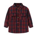 thumbnail image 1 of Vedolay Kids Coat Zipper Coat 2023 Girls Kids Hooded Grils Autumn Girls Coat Red,90, 1 of 5