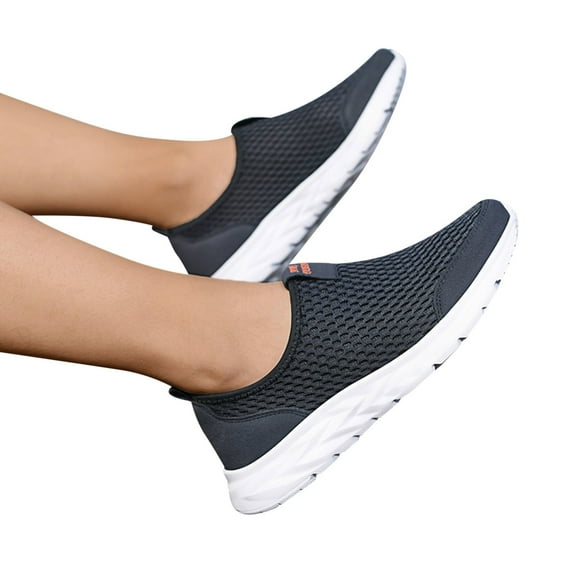 Vedolay Ladies Sneakers Shoes for Women Comfortable Casual Fashion Flats Breathable Sneakers,Dark Blue 8.5