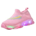 thumbnail image 1 of Vedolay Led Luminous Baby Children Kids Bling Girls Boys Sport Shoes Light Baby Shoes Girls Toddlers Shoes(Pink,10 Little Kid), 1 of 4