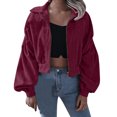 thumbnail image 1 of Vedolay Light Jackets for Women Zip Front Baseball Bomber Jacket Long Sleeve Outerwear ,S, 1 of 4