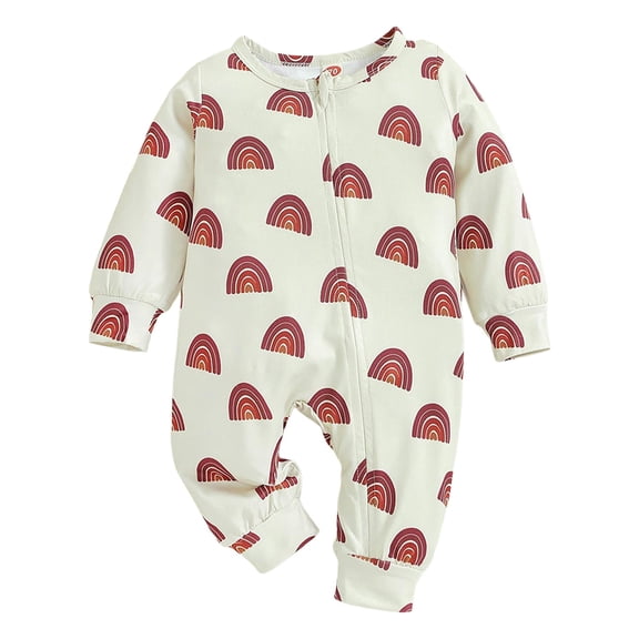 Vedolay Little Girl Autumn Outfits Baby Girl Autumn Boys Jumpsuits Long Sleeve Bodysuit Clotheset Beige,80