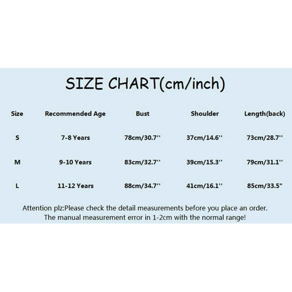 Vedolay Little Girls Dress Little Girls Dresses Summer Holiday Cute Prints,G- 7-8 Years