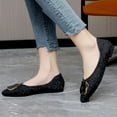 thumbnail image 1 of Vedolay Loafers Loafers For Fashion Flat Classic Casual Low Top Walking Shoes,Black 7, 1 of 5