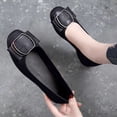 thumbnail image 1 of Vedolay Loafers Women's Pointed Toe Slip On Loafer Flats Shoes Casual Dressy Comfortable,Black 6.5, 1 of 4