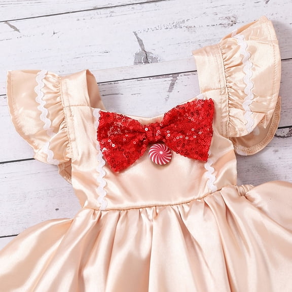 Vedolay Long Dress Little Girls Dresses Summer Holiday Cute Prints,A 3-4 Years