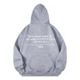 thumbnail image 1 of Vedolay Long Sleeve Shirts Hoodies for Women 2023 Oversized Half Zip Sweatshirt Crewneck Long Sleeve Pullover Hoodie Clothes,Gray S, 1 of 4