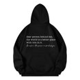 thumbnail image 1 of Vedolay Long Sleeve Shirts Womens 2023 Fall Fashion Casual Long Sleeve Crewneck Sweatshirt Loose Fit Pullover Hoodie,Black XL, 1 of 4