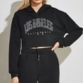 thumbnail image 1 of Vedolay Long Sleeve Tops Women's 2023 Oversized Hoodies Long Sleeve Shirts Pullover Fall Clothes with Pockets,Black S, 1 of 5
