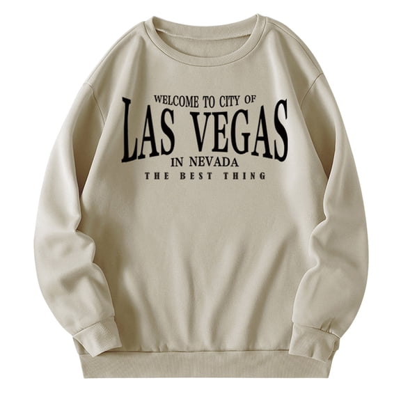 Vedolay Long Sleeve Tops Women's 2023 Oversized Sweatshirts Turtleneck Pullover Long Sleeve Hoodies Tops,Khaki L