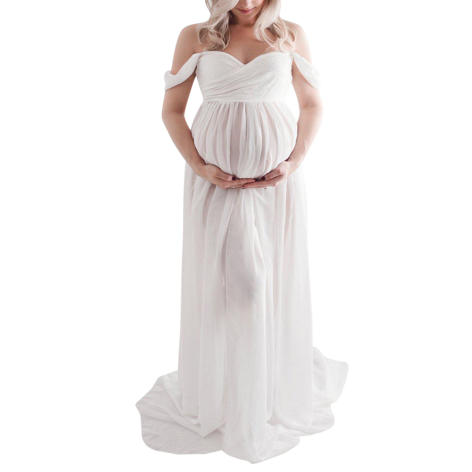 Vedolay Maternity Dress For Women Women's Maternity Long Dress