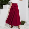 thumbnail image 1 of Vedolay Maxi Skirt Women's Asymmetrical Skirt - Cascade Asymmetric Flowy Handkerchief High Low Irregular Hem Elastic Waist Midi, XS, 1 of 5