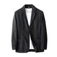 thumbnail image 1 of Vedolay Men Blazer Business Casual Office Blazers with Pockets Black,2XL, 1 of 5